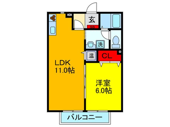 ジャンシア－ヌの物件間取画像